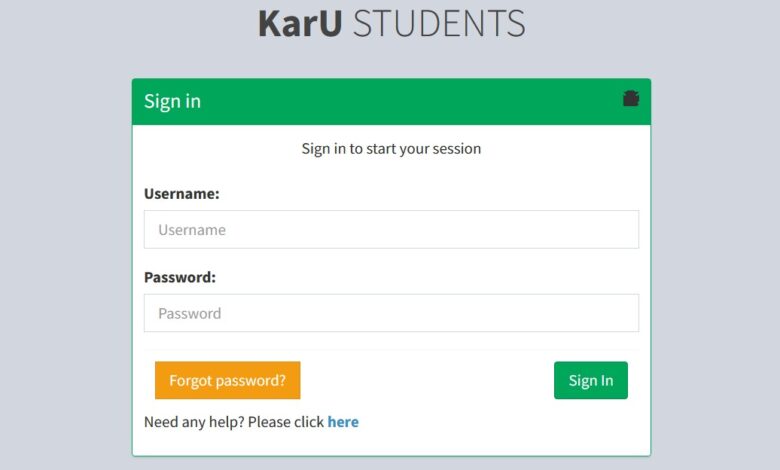 Karatina University Student Portal Complete Guide